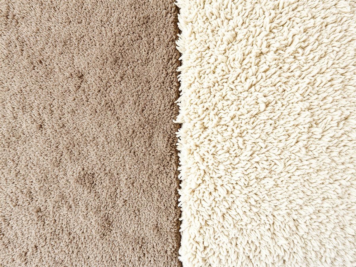 Professional carpet cleaning in a high-traffic living area